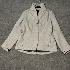 Alchemy Equipment Technical Tweed Jacket Women's Small Grey Primaloft Pertex